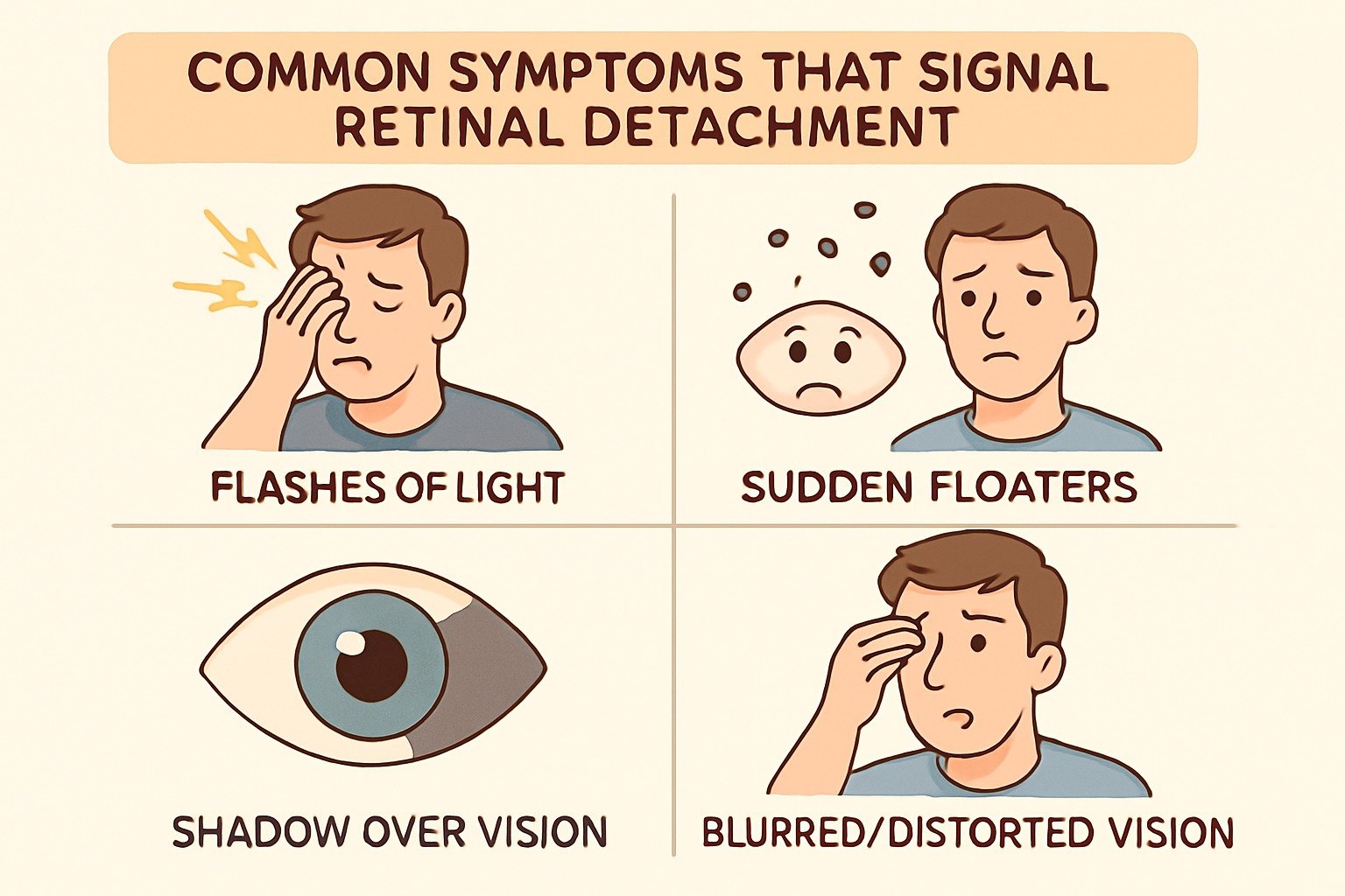 Common Symptoms That Signal Retinal Detachment