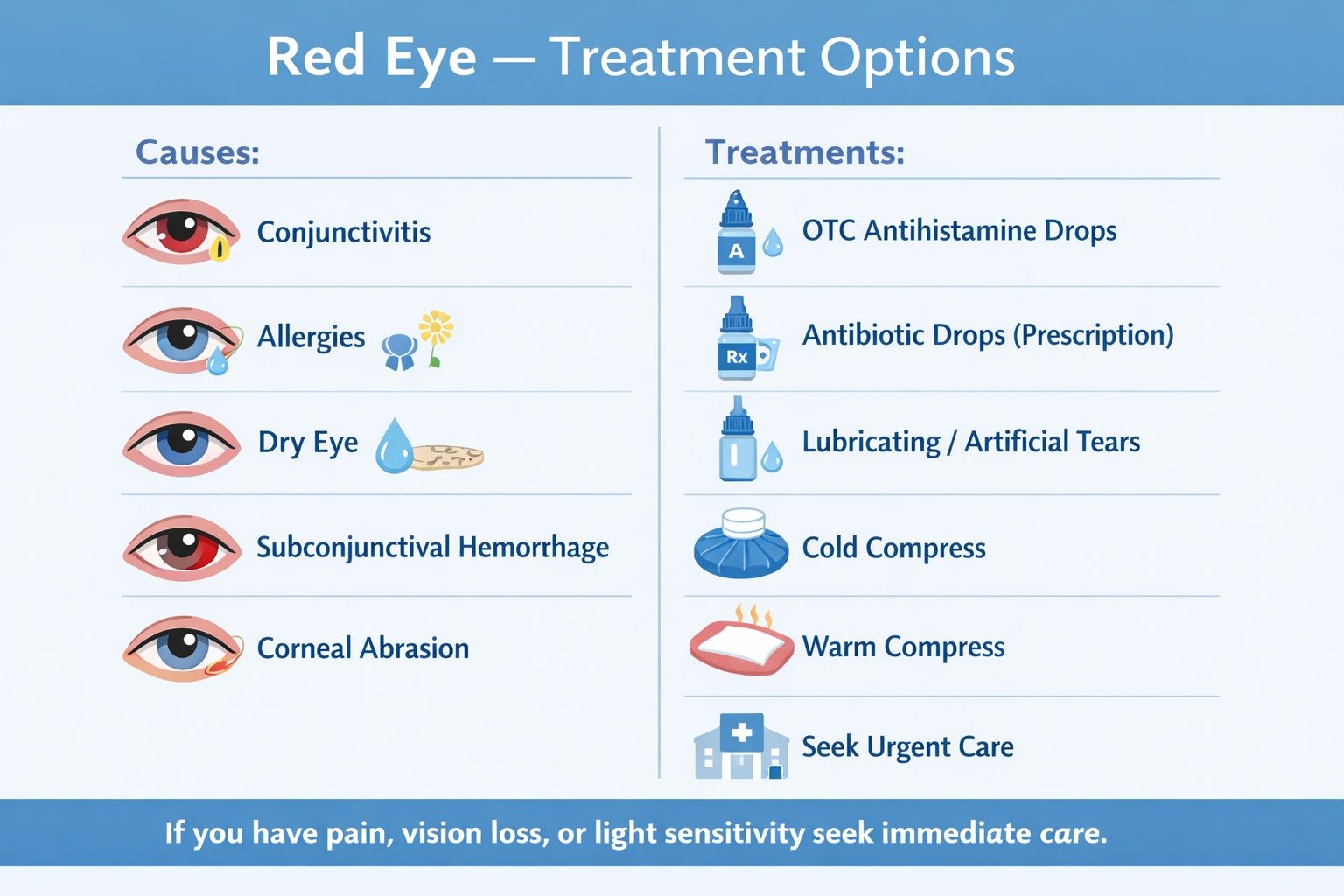 Red Eyes treatment