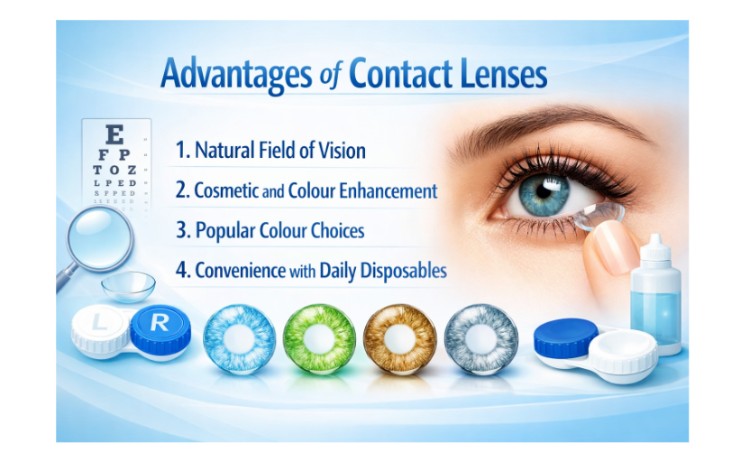 Advantages of Contact Lenses
