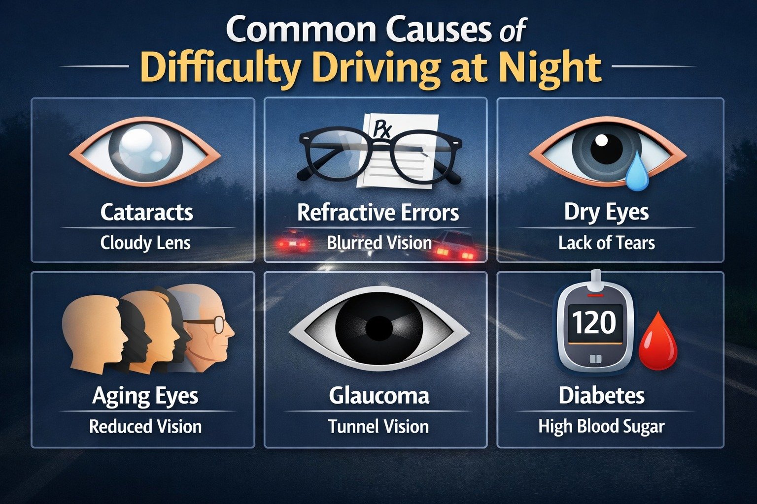 Why Is Driving at Night More Difficult Than Before?